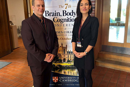 Nasi wykładowcy na konferencji naukowej w Cambridge